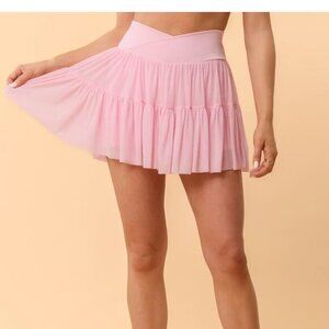 Blogilates Women's Ballerina Skort Pink Large
